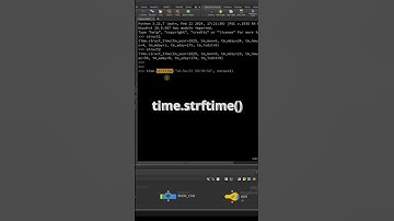 Про время в Python за 3 минуты  #python #houdini