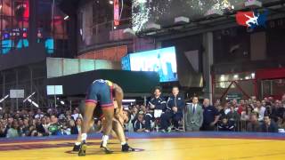 74 KG - Jordan Burroughs (USA) vs. Atsamaz Sanakoev (Russia)