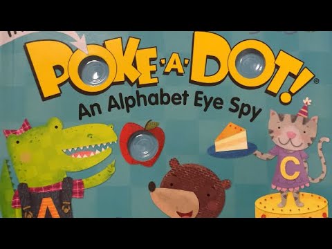 Melissa & Doug 31346 Poke-A-Dot: An Alphabet Eye Spy (Board Book