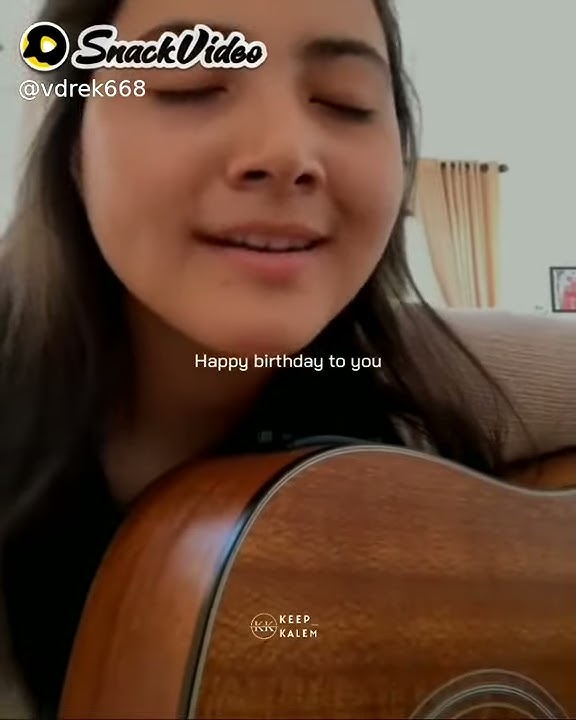 Cover Happy birthday || Versi Bulan sutena