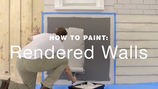 How To Paint Exterior Rendered Walls?