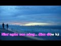 [Karaoke Full HD] Biển và Ánh trăng - Hà Anh Tuấn Ft Phương Linh ( Ver BackGround )