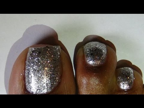 Sterling Silver Toes (I just painted my toes silver they won't be seen) - YouTube