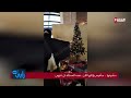 شاهد ماذا فعلت هذه التركية المنتقبة حينما رأت شجرة الكريسماس