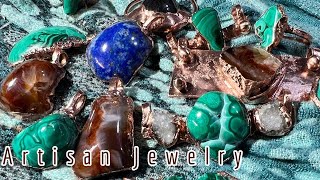Transform your Crystals: Electroforming Tutorial for Stunning Jewelry vol.2