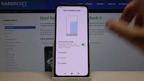 How to Turn On One Handed Mode in XIAOMI Black Shark 3 – One Hand Options