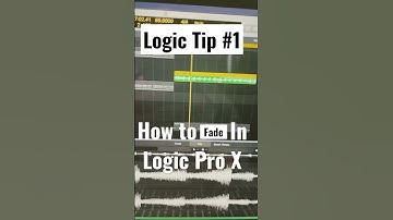How to Fade in Logic Pro X