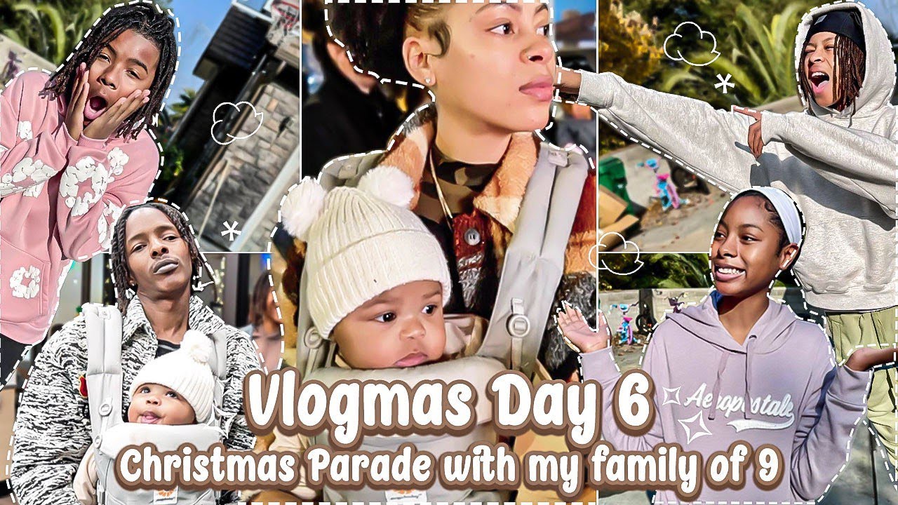 Vlogmas Day 6 | Fully Packed Christmas Parade With My Kids - YouTube