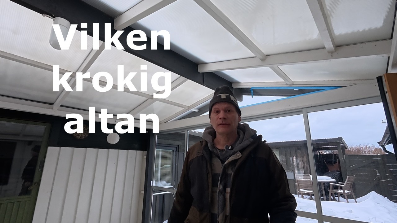 Riktar krokigt altangolv