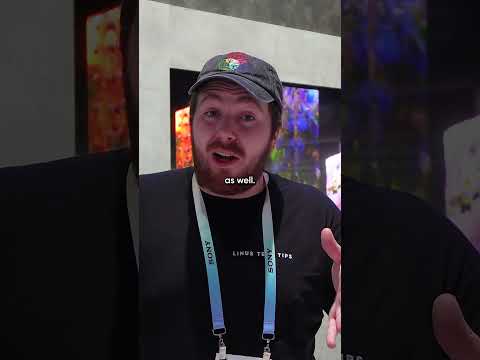 Видео: The Most Ridiculous TVs at CES