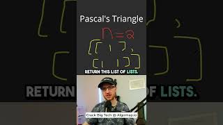 Famous Google Coding Question! Leetcode 118 - Pascal's Triangle
