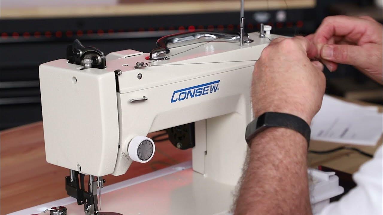 Winding Bobbins With The Consew Sewing Machine YouTube