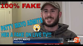 Patty Mayo Admits He's A FAKE COP On NEWS!!! screenshot 4