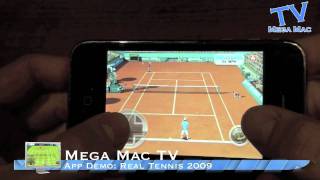 App Demo: Real Tennis 2009 screenshot 4