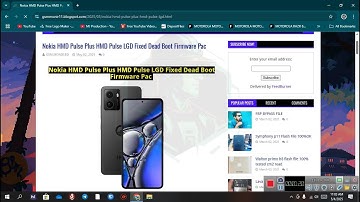 Nokia HMD Pulse Plus HMD Pulse LGD Fixed Dead Boot Firmware Pac #deadbootrepair