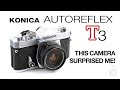The konica autoreflex t3  this camera surprised me