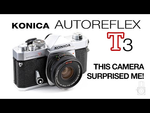 The KONICA AUTOREFLEX T3 - This camera surprised me! - YouTube