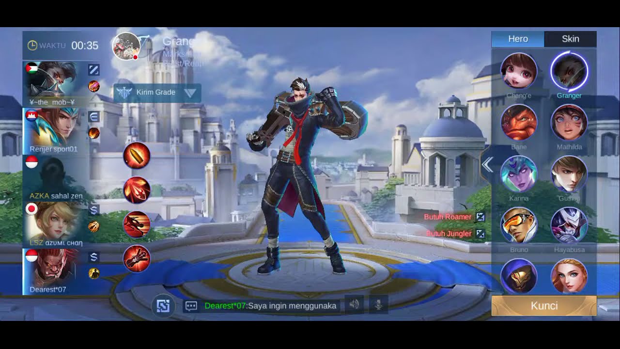 🔴 Live Straiming Mobile Legends Renk Belajar Hero Core