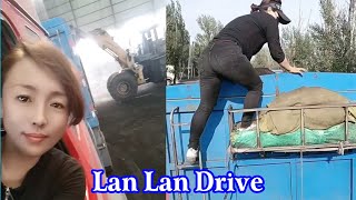 Female Trailer Truck Driver Lan Lan And The Journey Of Transporting Coal