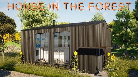 A house in the forest - Twinmotion Render - Animation