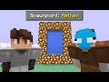 Minecraft but you cant leave the aether