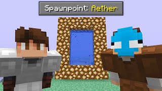 Minecraft But You Cant Leave The Aether