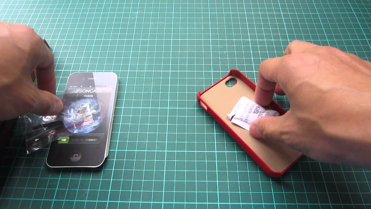 JisonCase Leather Slim Fit Case for iPhone4