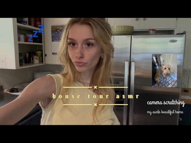 LOFI ASMR home tour at my aunts’ (tapping, whispering, scratching, fast) 🌸🕺