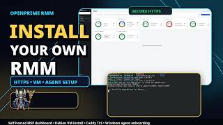 Install OpenPrimeRMM on Debian VM | Self-Hosted RMM Setup Guide