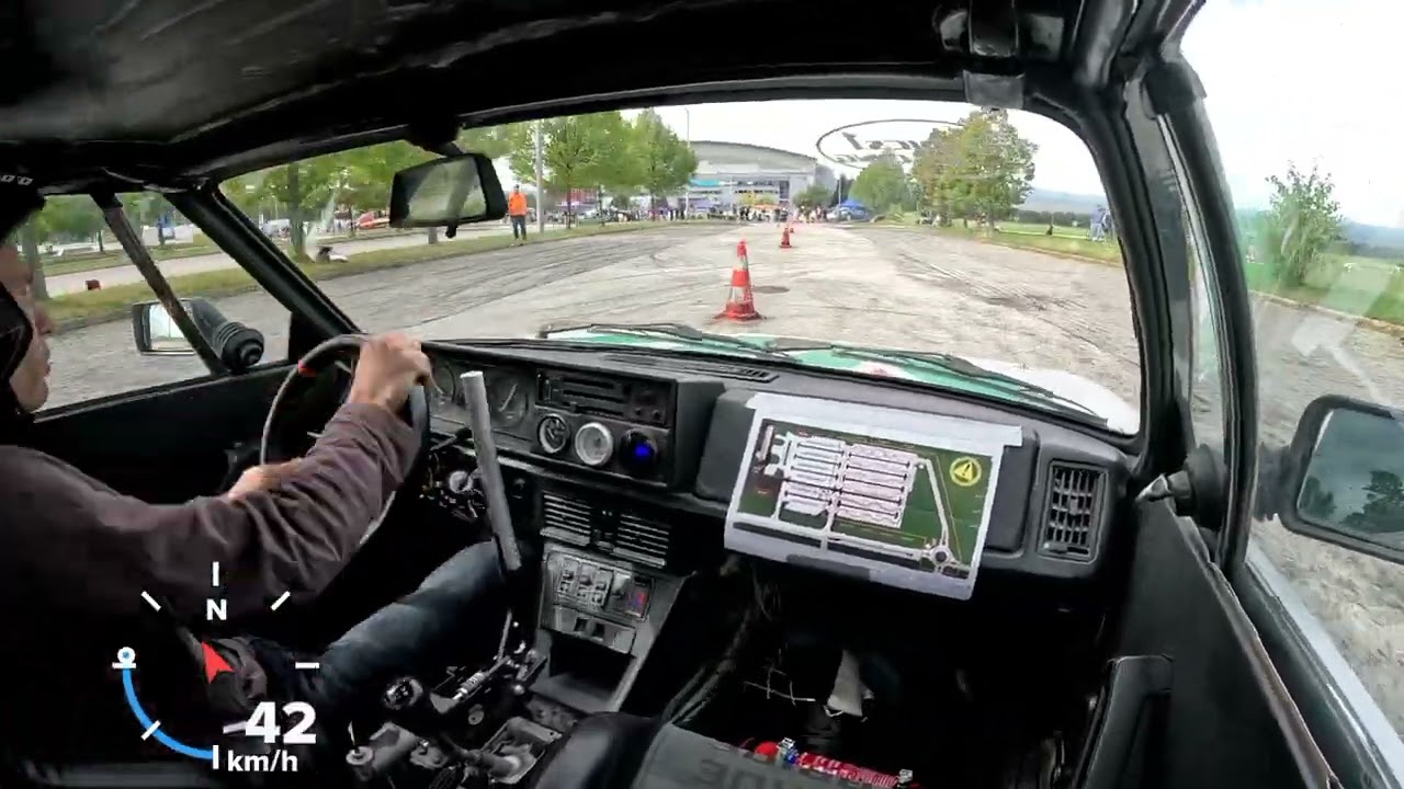 2025.09.28 Veszprém Szlalom Fiat X1/9 Turbo 