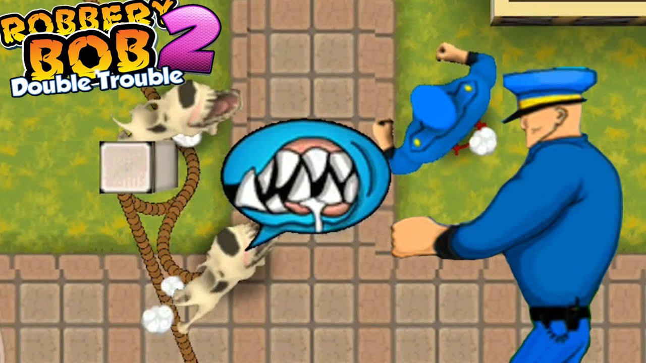 Robbery Bob 2 - Civil Guard Costume Gameplay All levels #6