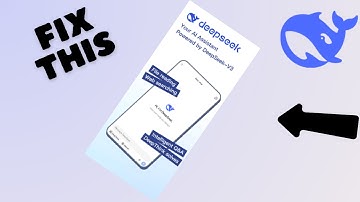 How to Fix DeepSeek AI Assistant not working | Fix DeepSeek mobile app not working