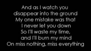 Video thumbnail of "The Pretty Reckless - Miss Nothing (better quality sound + lyrics)"