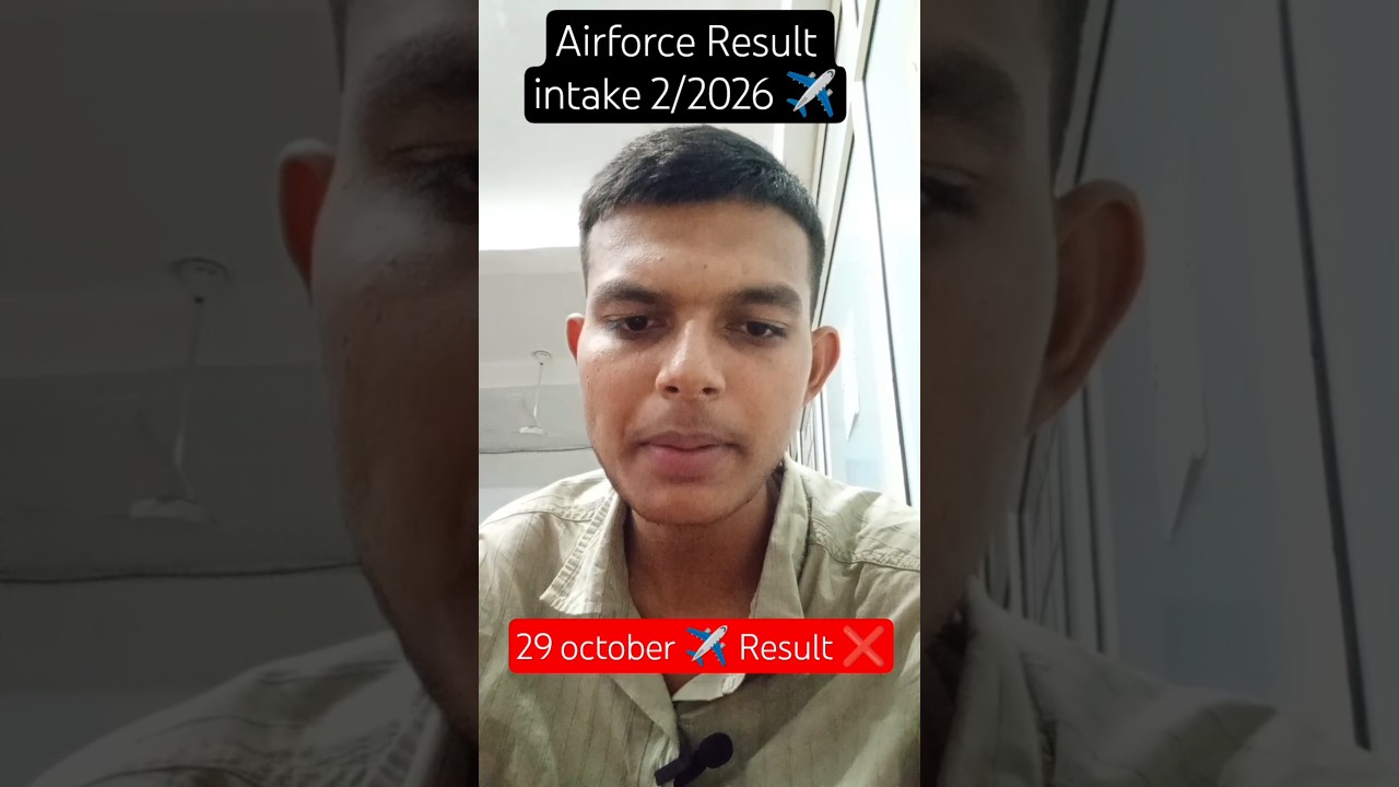 Airforce Result 29 October ✈️