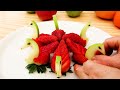 Art In Fruit &amp; Vegetable Carving Ideas Cutting Tricks #shorts