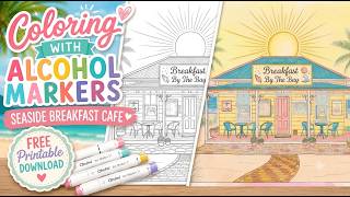 Relaxing Beach Coloring DIY Coastal Wall Art Anyone Can Make