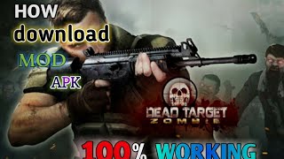 How to download dead target zombie offline 2020 || 'MOD APK' || 100%WORKING screenshot 5