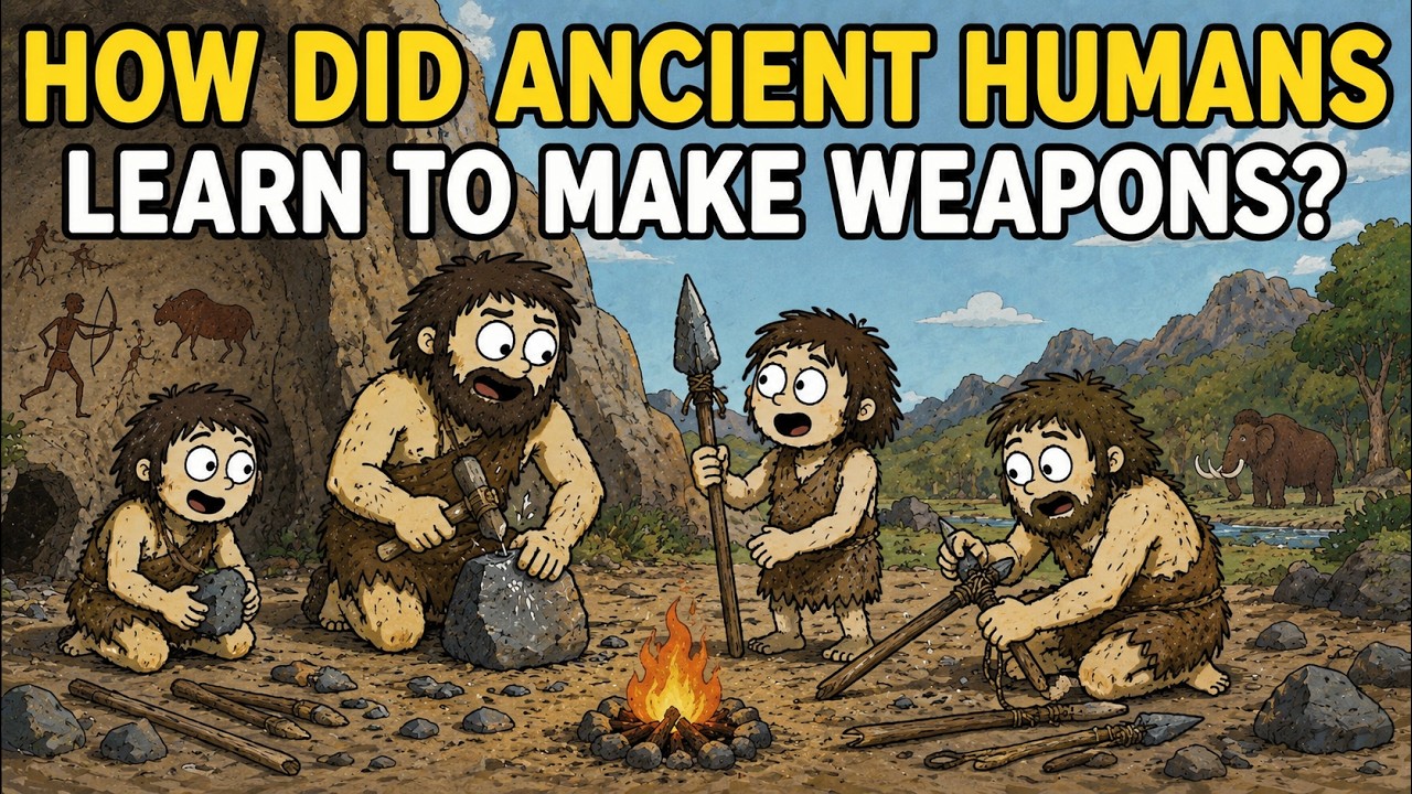 How did Ancient Humans Learn to Make Weapons?