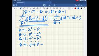 Unlock the Sum of Squares Formula! Easy Proof with the Difference of Cubes Trick(1² + ... + n² )