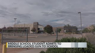 Teen admits to bringing loaded gun to Albuquerque school