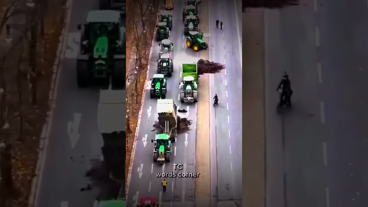 "German & French Farmers Protest Tax Hikes, Bans, and Energy Costs!"