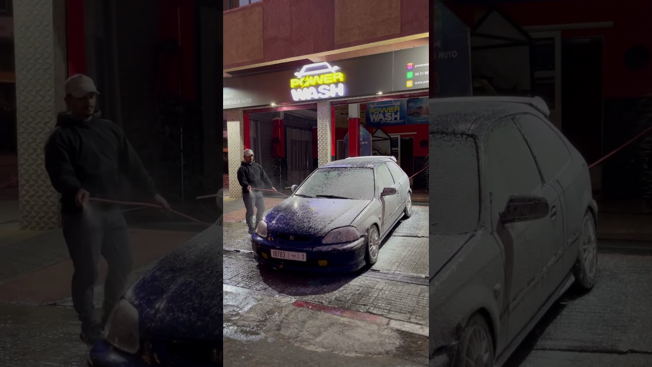 Late Night Car Wash Civic EK B16A2 | 