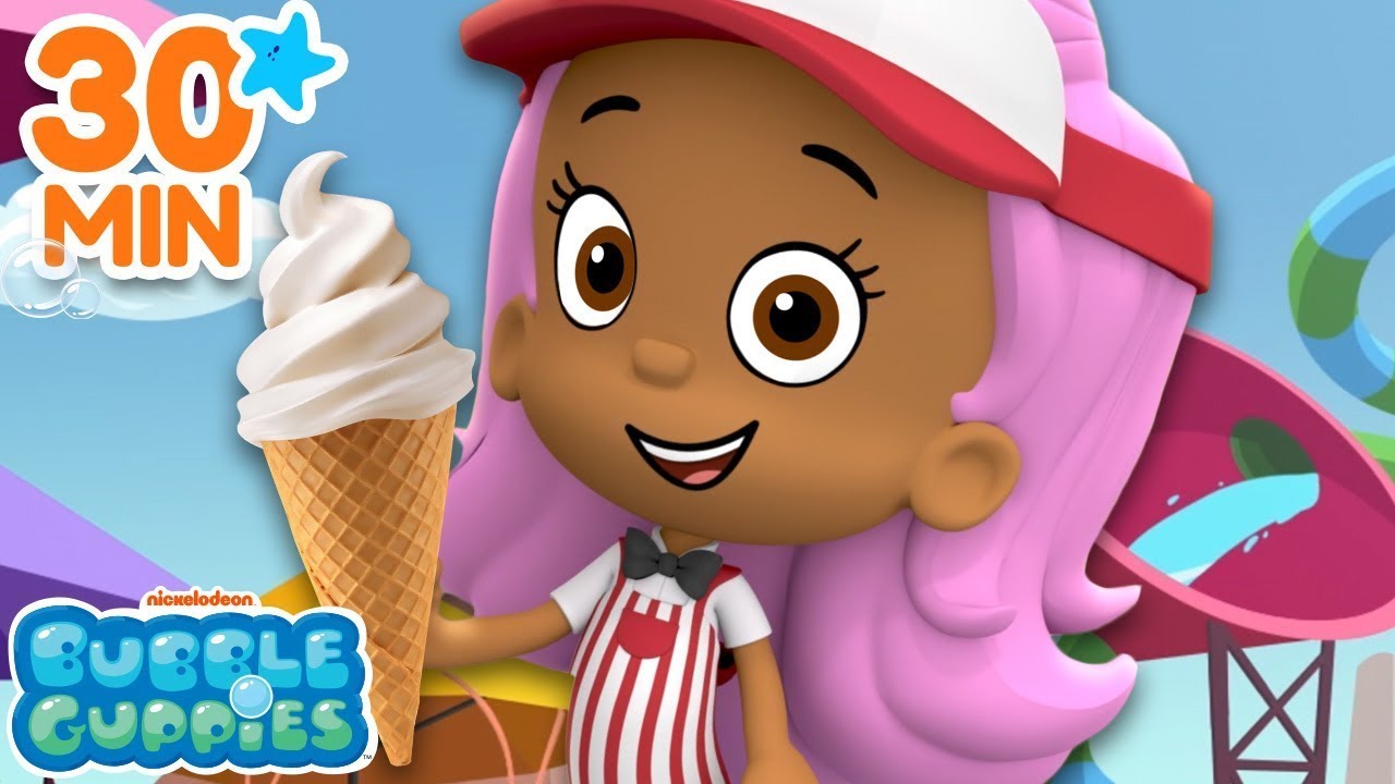 YUMMY YUMMY ICE CREAM! 🍦 30 Minute Compilation Bubble Guppies YouTube