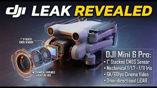 DJI Mini 6 Pro COMPLETE LEAK: 1-Inch Sensor & Variable Aperture Revealed