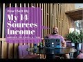 How I Built 14 Streams of Income - Passive, Online, & Location Independent.