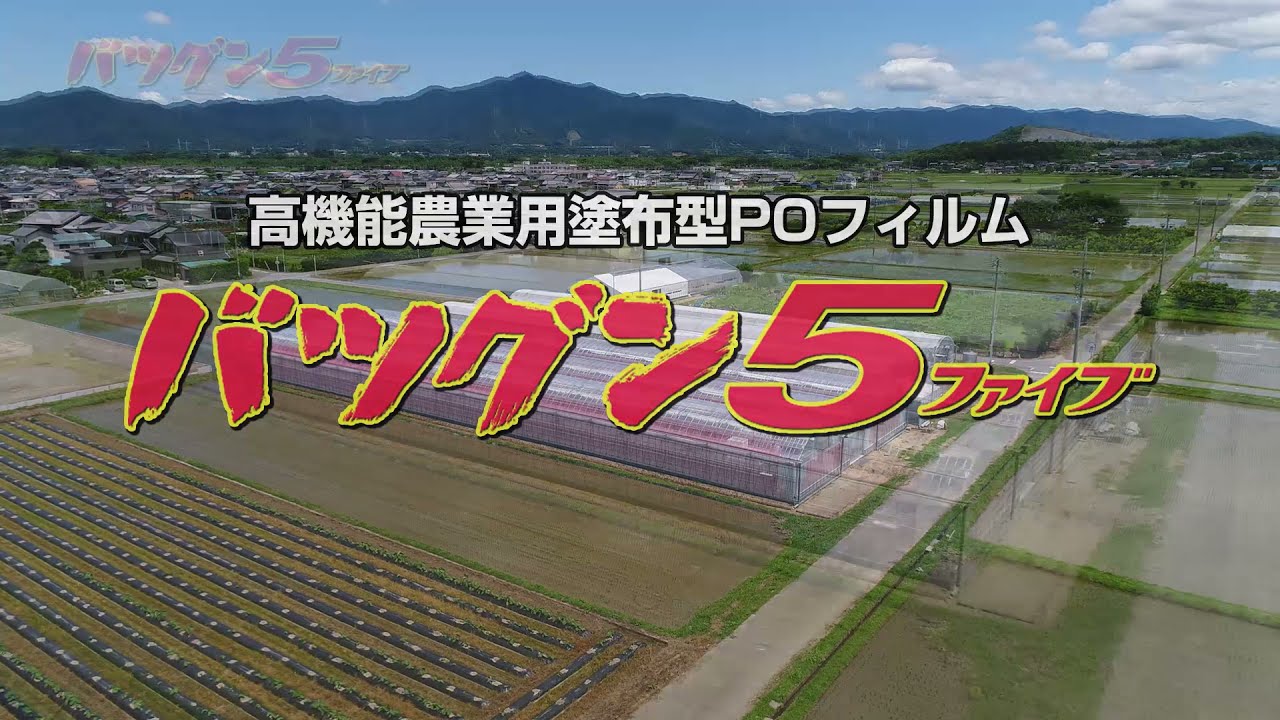 巻上げフィルム　コーティング5 01-135-100 バツグン5 - タキロンシーアイ アグリ事業部製品サイト