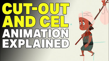What is cut-out animation and cel animation? #animation #videoproduction