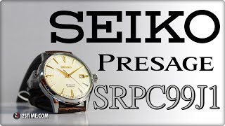 SEIKO Presage SRPC99J1 Cocktail Time | An Economic Luxury Watch Under 400$  - YouTube