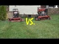 Mulching vs Side Discharge