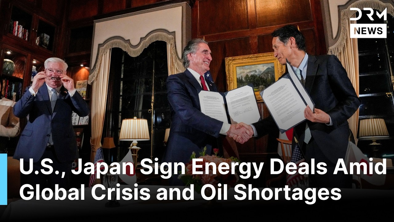 FULL MEETING: U.S. and Japan Sign Energy Deals Amid Global Crisis